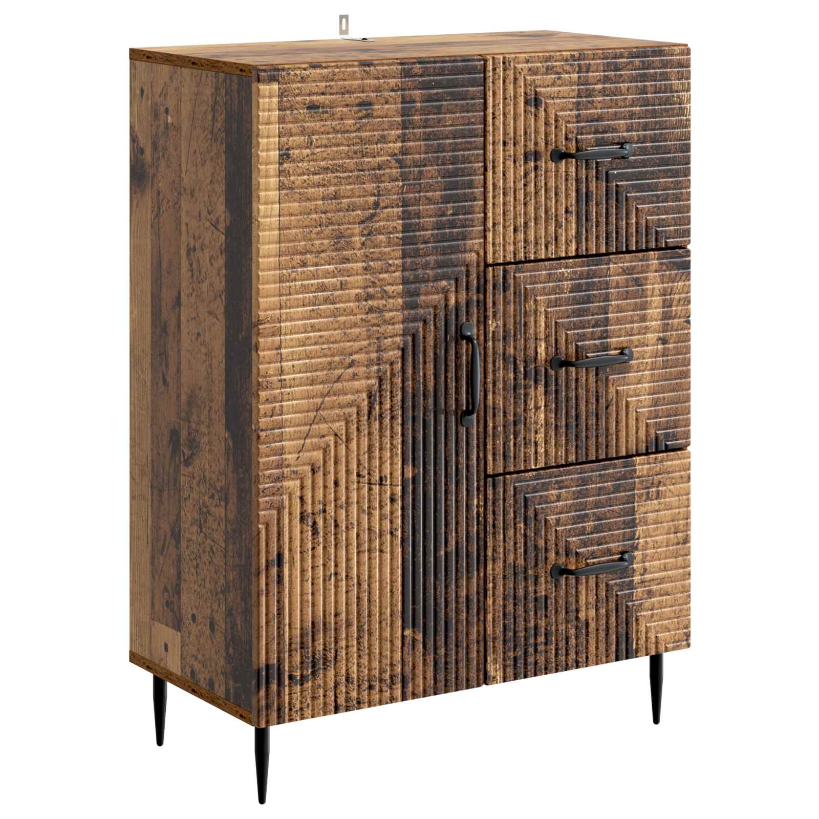 Aparador Brillante 66 x 34,5 x 89,5 cm Madera de Ingeniería