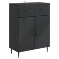 Aparador Negro 66 x 34,5 x 89,5 cm Madera de Ingeniería