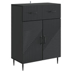 Aparador Negro 66 x 34,5 x 89,5 cm Madera de Ingeniería