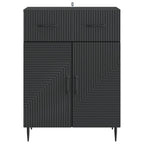 Aparador Negro 66 x 34,5 x 89,5 cm Madera de Ingeniería