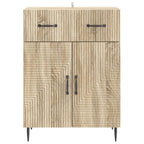 Aparador Roble Sonoma 66 x 34,5 x 89,5 cm Madera de Ingeniería