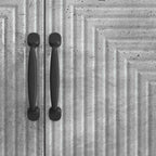 Aparador Gris Hormigón 89 x 34,5 x 80 cm Madera de Ingeniería