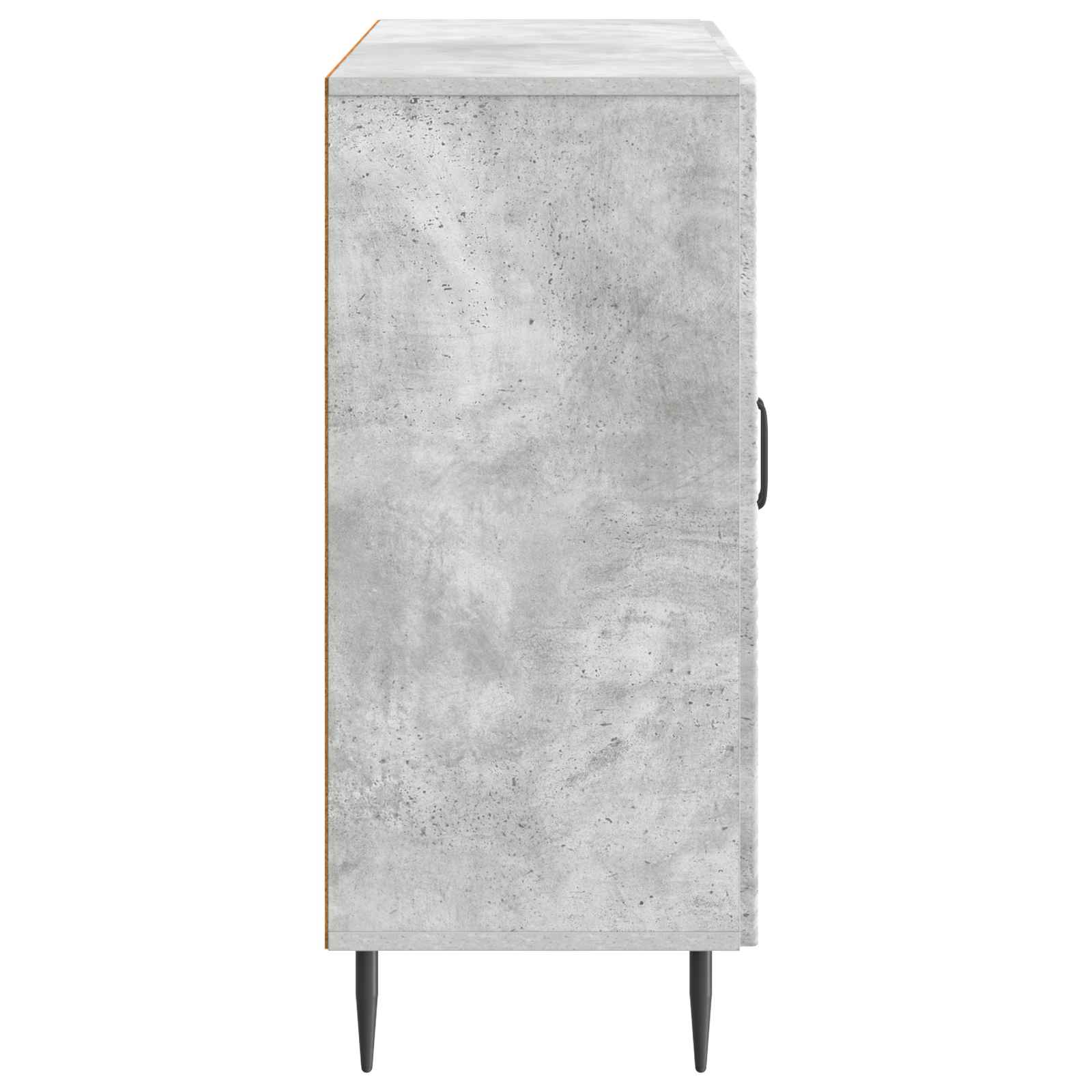Aparador Gris Hormigón 89 x 34,5 x 80 cm Madera de Ingeniería
