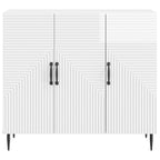 Aparador Brillante 89 x 34,5 x 80 cm Madera de Ingeniería