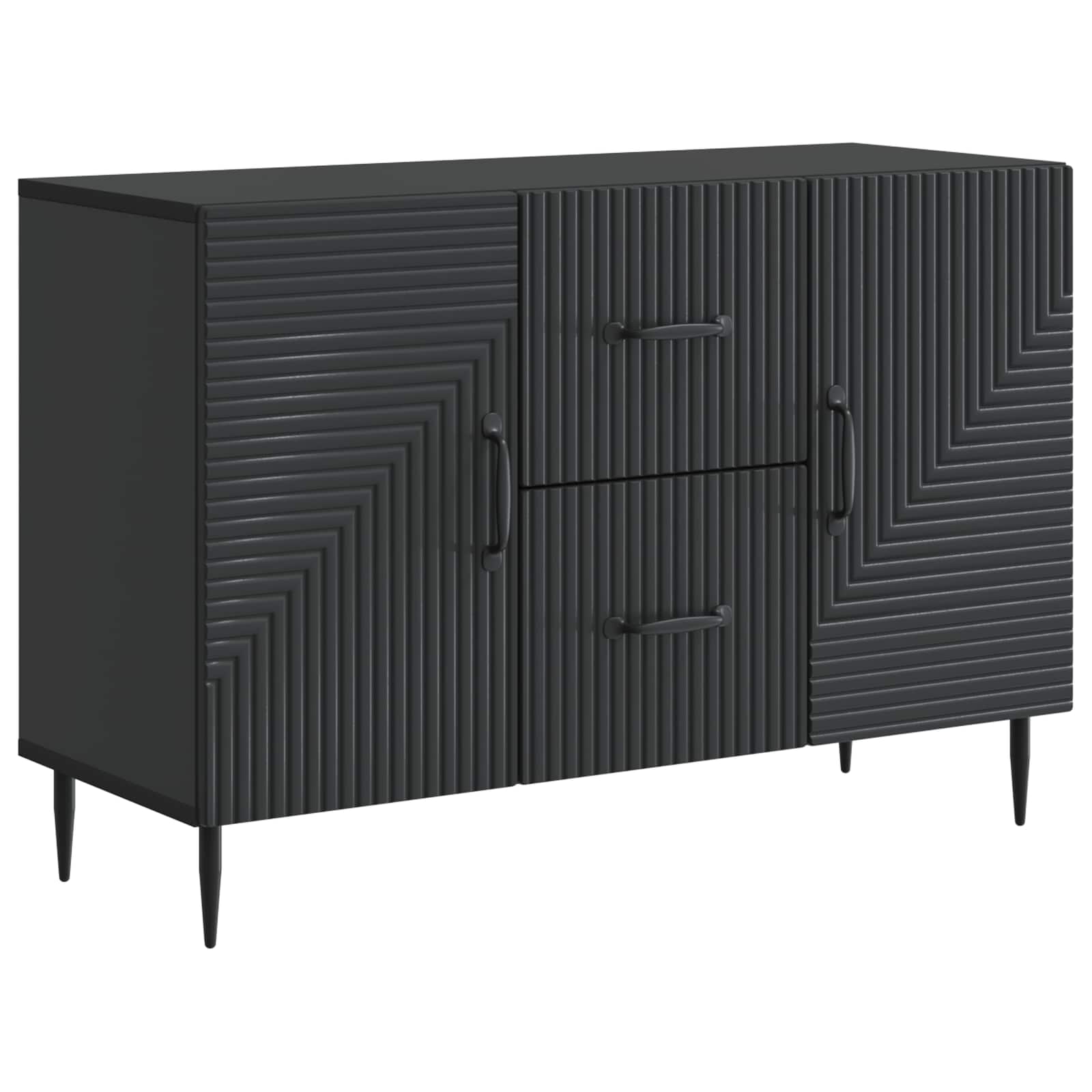 Aparador Brillante 89 x 34,5 x 60 cm Madera de Ingeniería