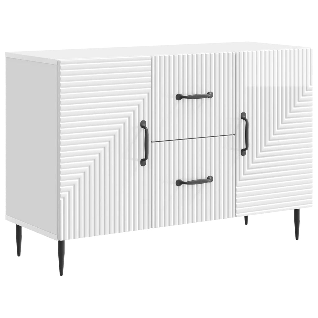 Aparador Brillante 89 x 34,5 x 60 cm Madera de Ingeniería