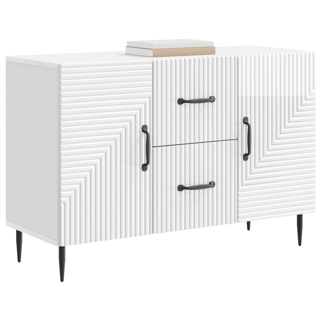 Aparador Brillante 89 x 34,5 x 60 cm Madera de Ingeniería