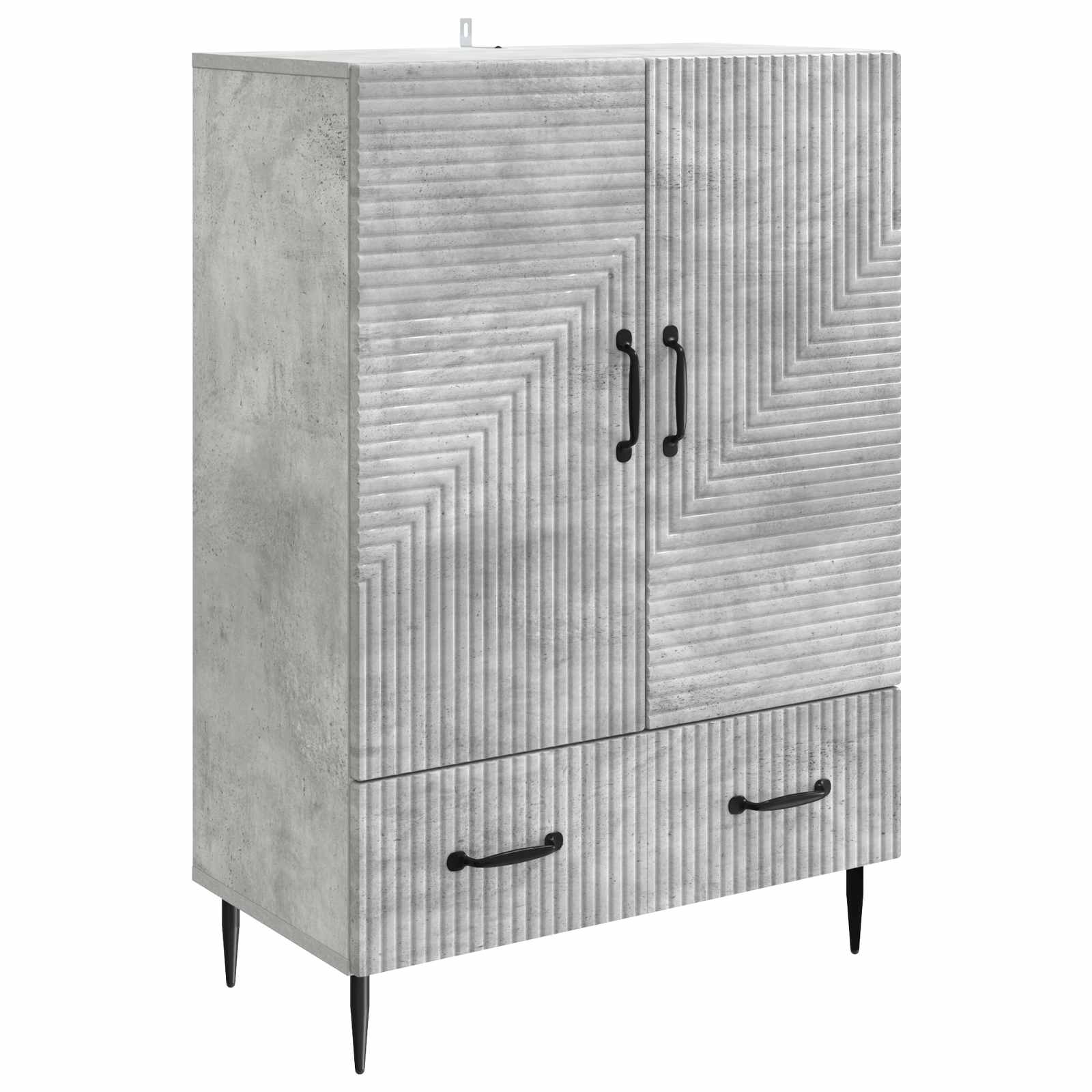 Aparador Brillante 66 x 34,5 x 95 cm Madera de Ingeniería