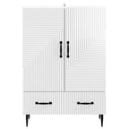 Aparador Brillante 66 x 34,5 x 95 cm Madera de Ingeniería