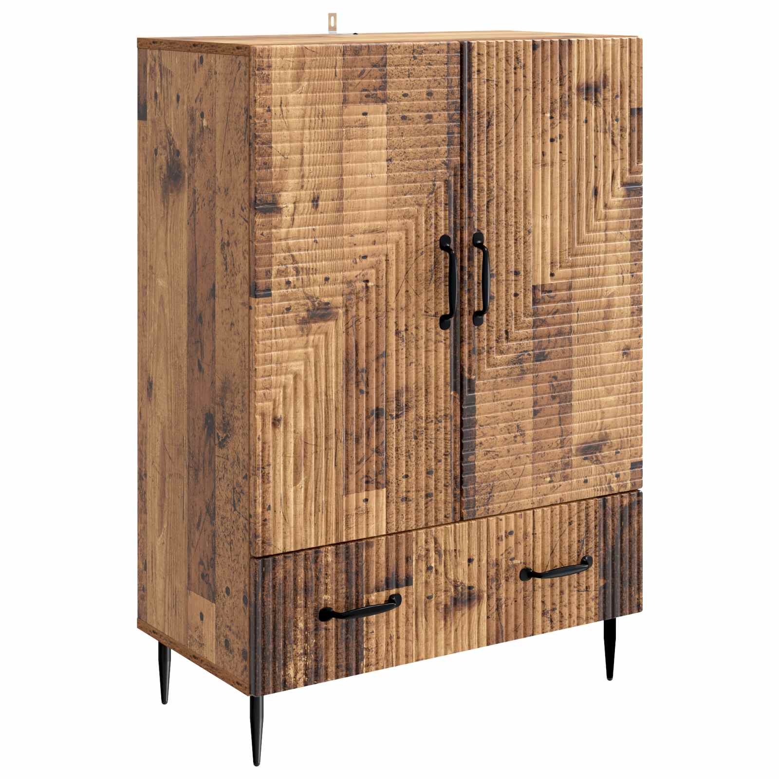 Aparador Brillante 66 x 34,5 x 95 cm Madera de Ingeniería