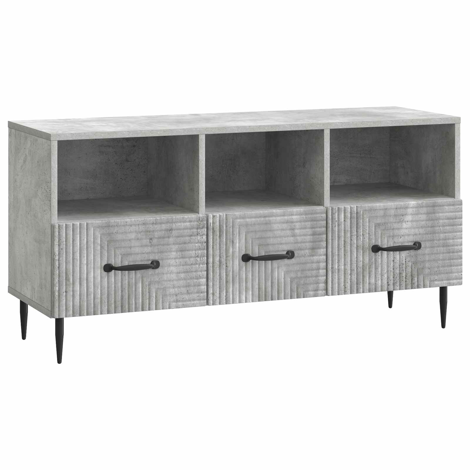 Mueble de TV Brillante 102 x 34,5 x 50 cm Madera de Ingeniería