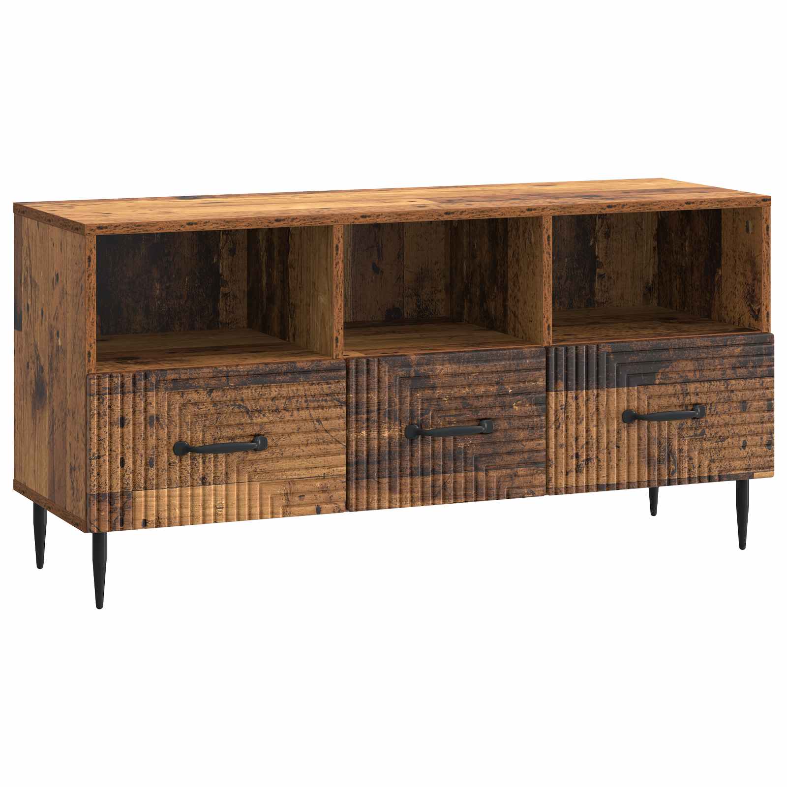 Mueble de TV Brillante 102 x 34,5 x 50 cm Madera de Ingeniería