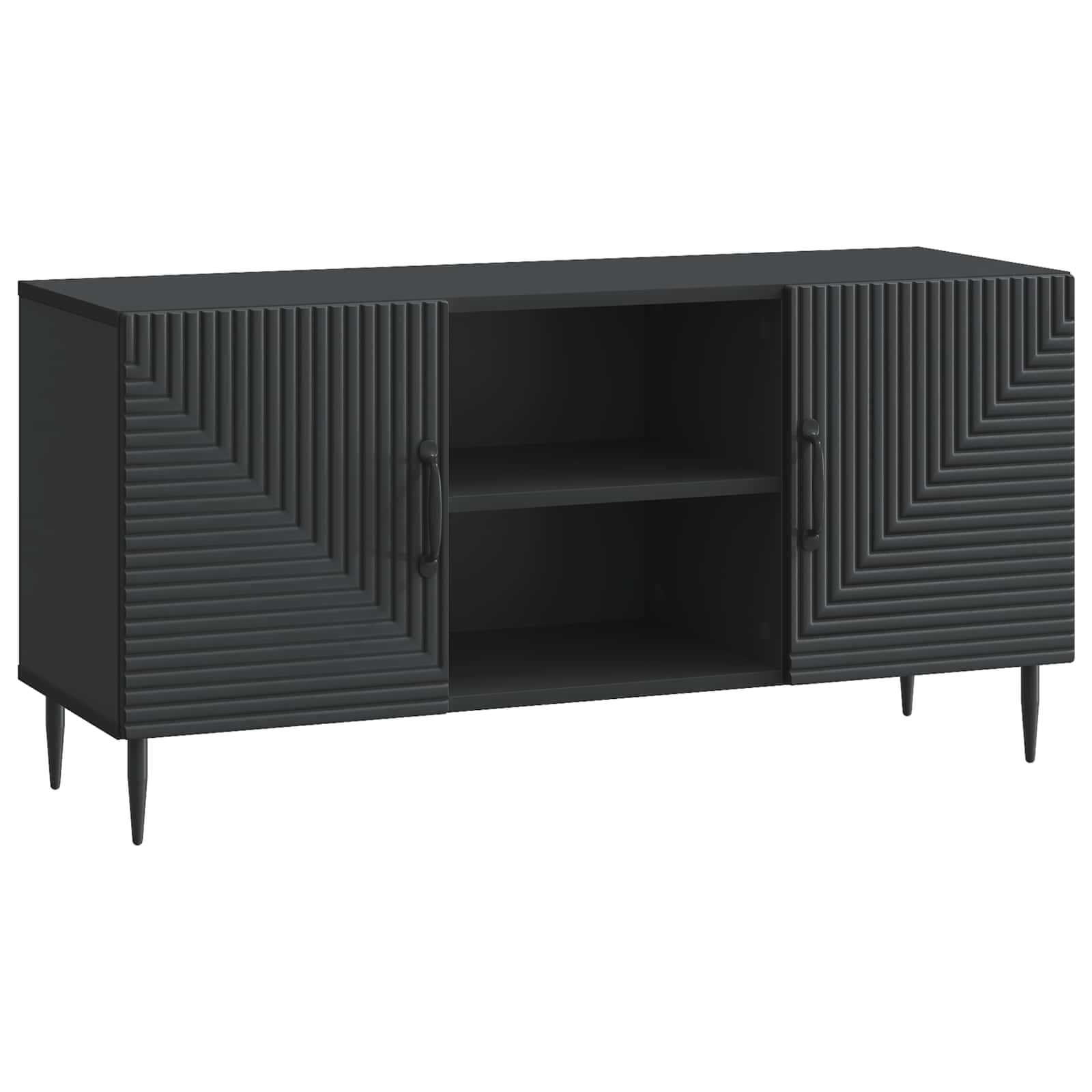 Mueble de TV Brillante 102 x 34,5 x 50 cm Madera de Ingeniería
