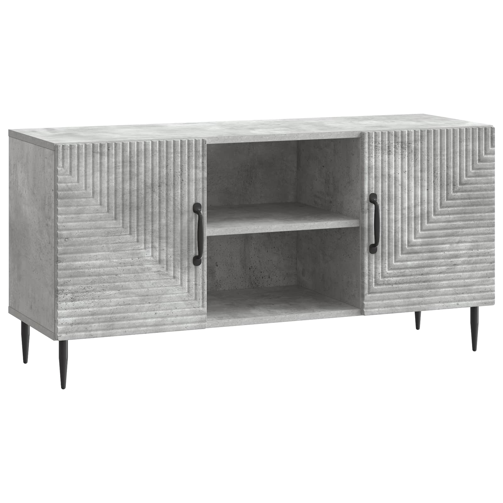 Mueble de TV Brillante 102 x 34,5 x 50 cm Madera de Ingeniería