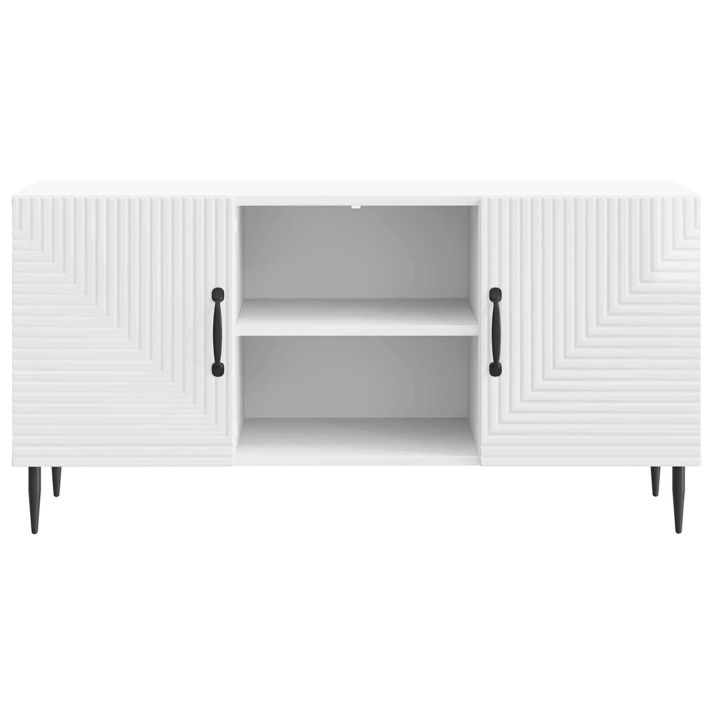 Mueble de TV Brillante 102 x 34,5 x 50 cm Madera de Ingeniería
