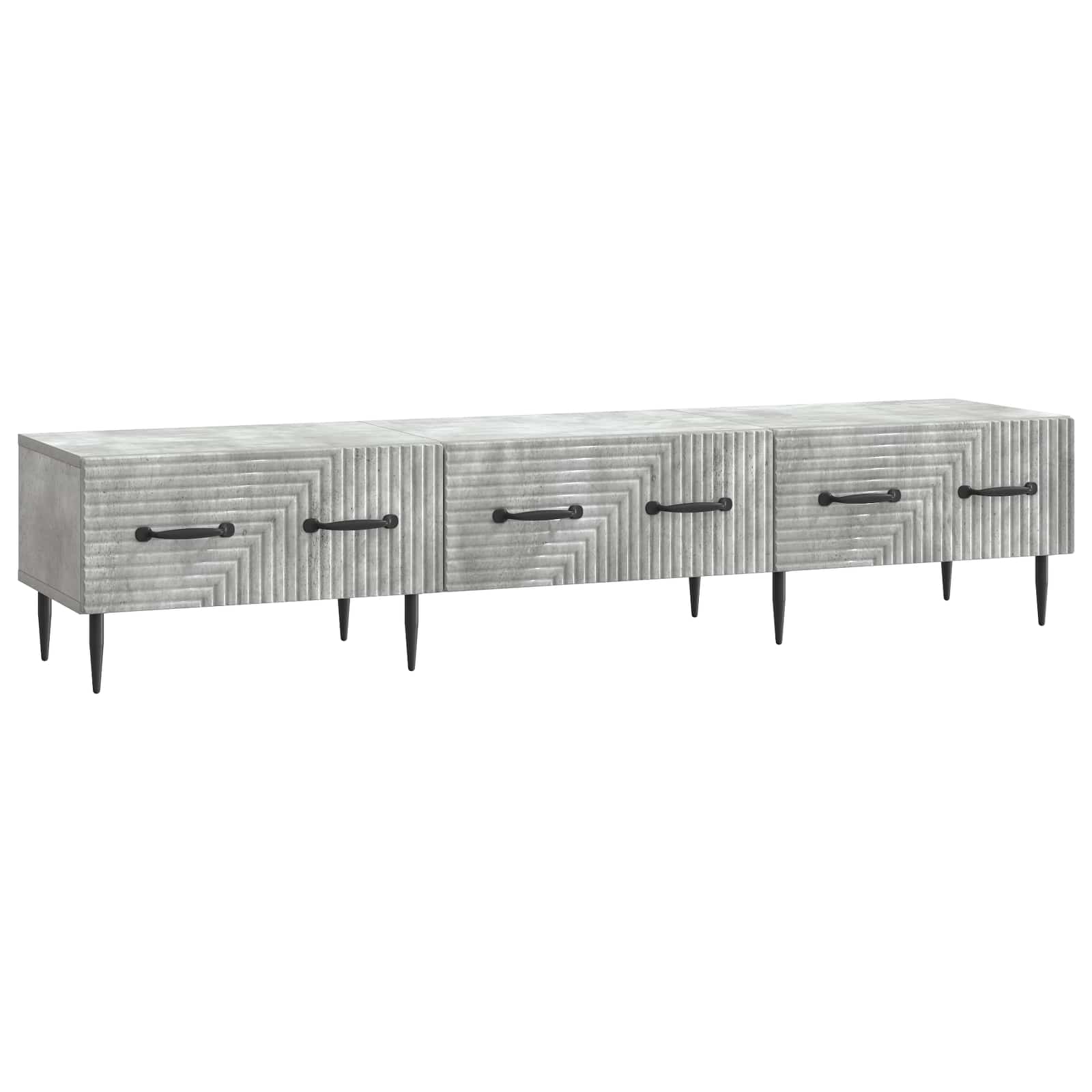Mueble de TV Brillante 147 x 34,5 x 30 cm Madera de Ingeniería