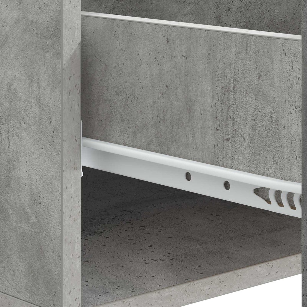 Mesa de Café Gris Hormigón 49 x 50 x 40 cm Madera de Ingeniería