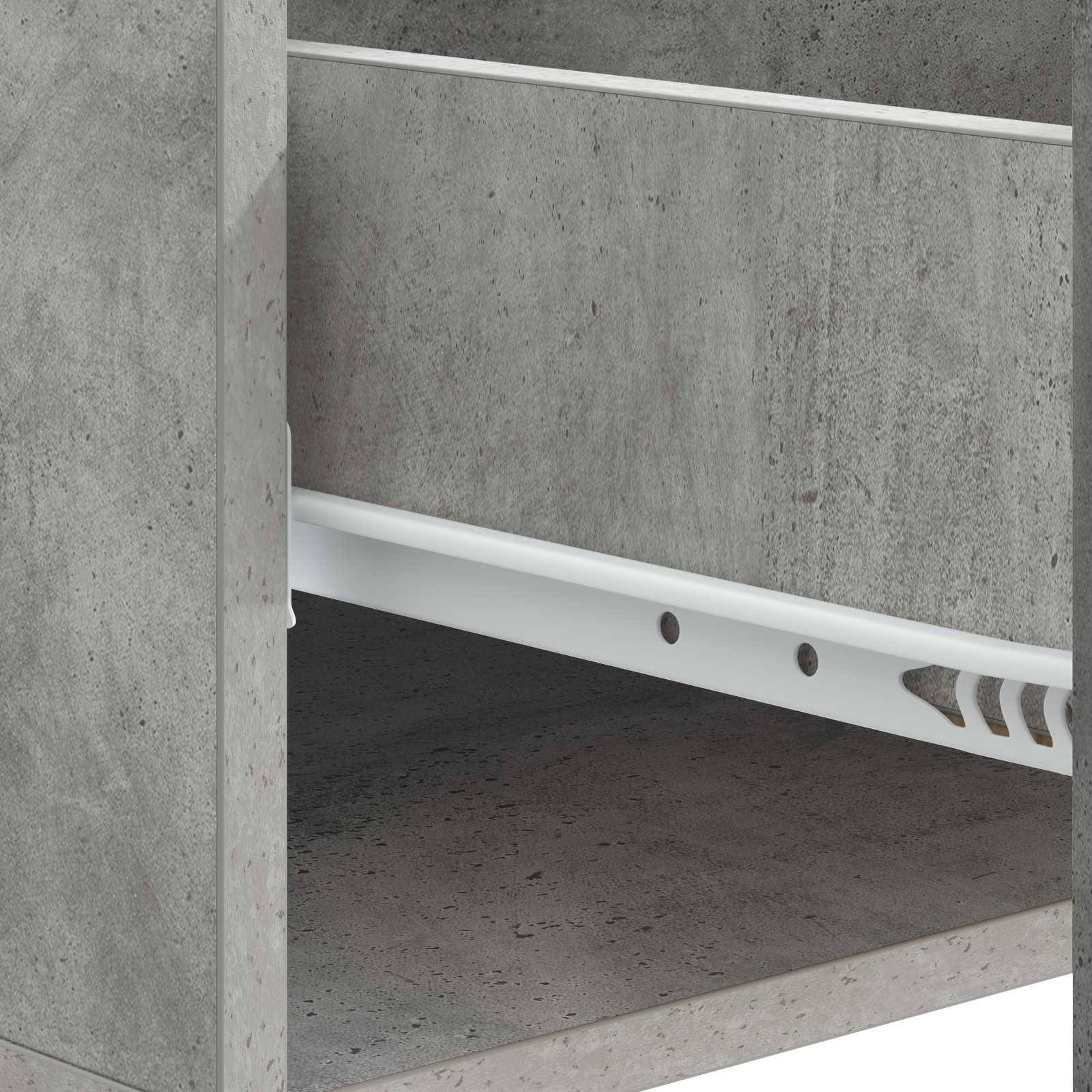 Mesa de Café Gris Hormigón 49 x 50 x 40 cm Madera de Ingeniería