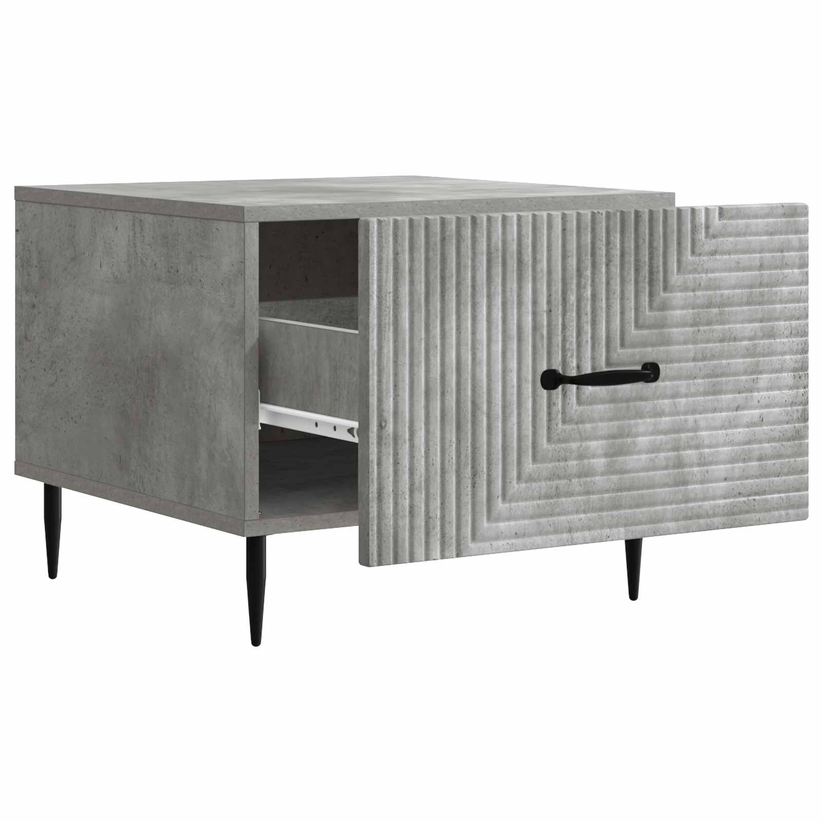 Mesa de Café Gris Hormigón 49 x 50 x 40 cm Madera de Ingeniería