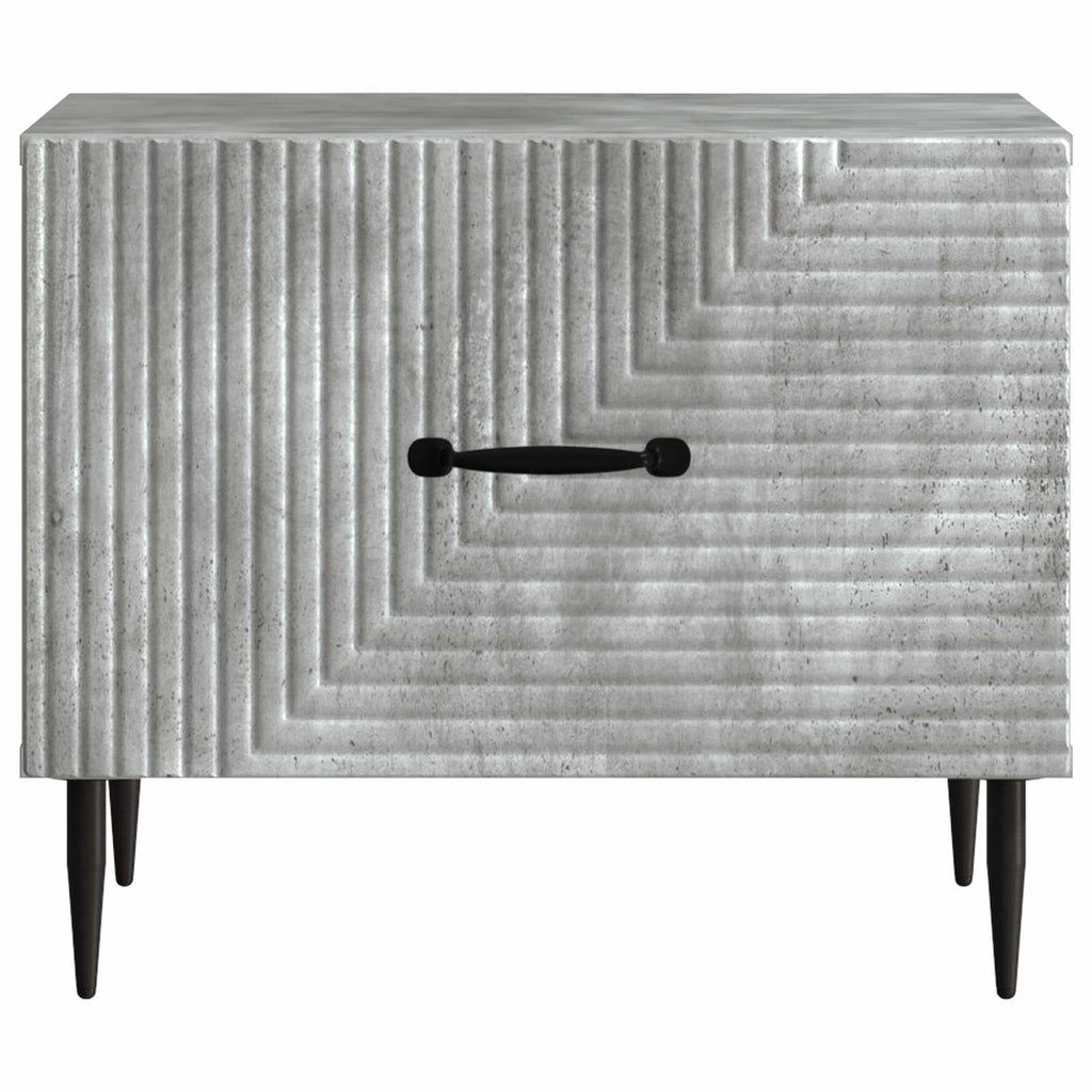 Mesa de Café Gris Hormigón 49 x 50 x 40 cm Madera de Ingeniería