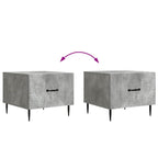 Mesa de Café Gris Hormigón 49 x 50 x 40 cm Madera de Ingeniería