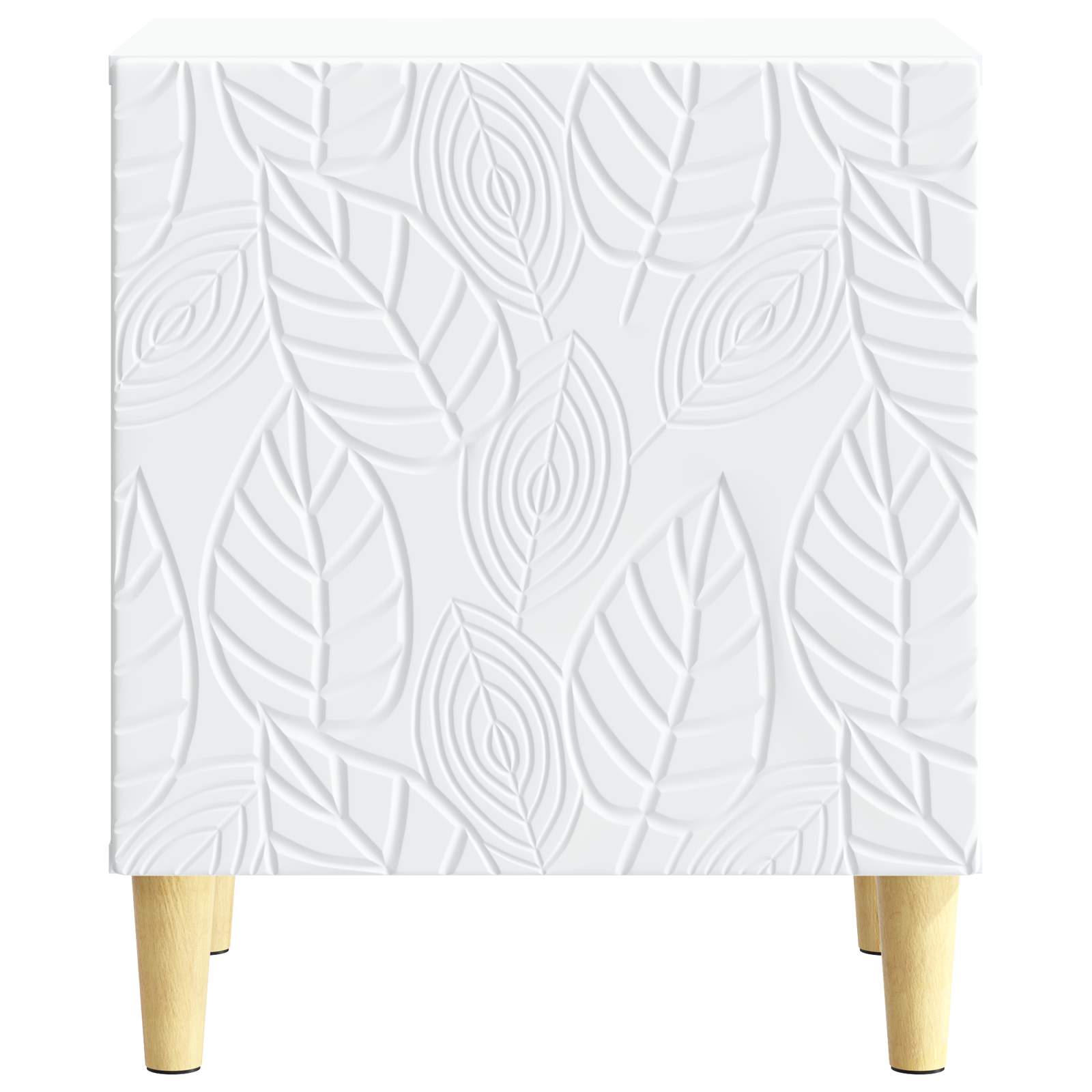 Mesita de Noche 2 pcs Blanco 43 x 34,5 x 50 cm