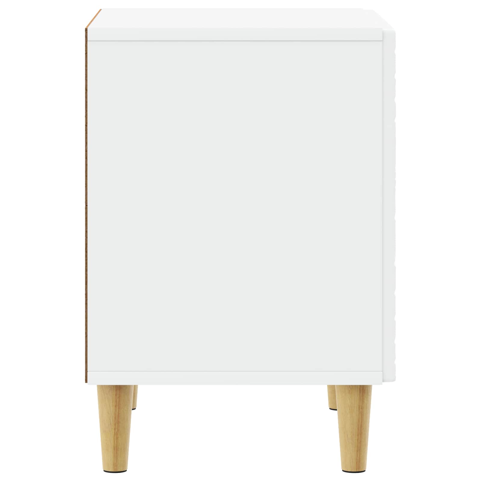 Mesita de Noche 2 pcs Blanco 43 x 34,5 x 50 cm