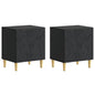 Mesita de Noche 2 pcs 4 colores 43 x 34,5 x 50 cm