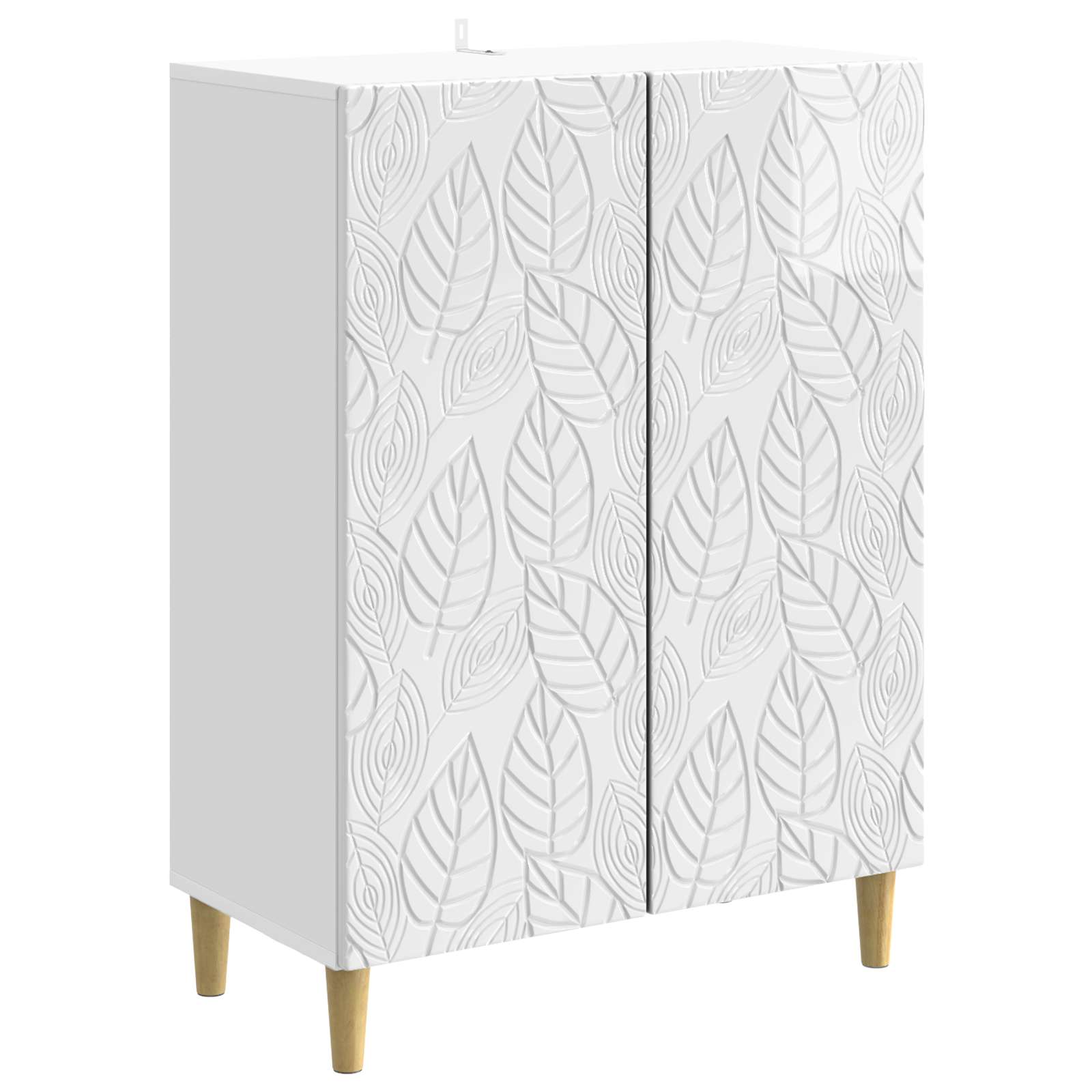 Aparador Blanco Brillante 66 x 34,5 x 90 cm