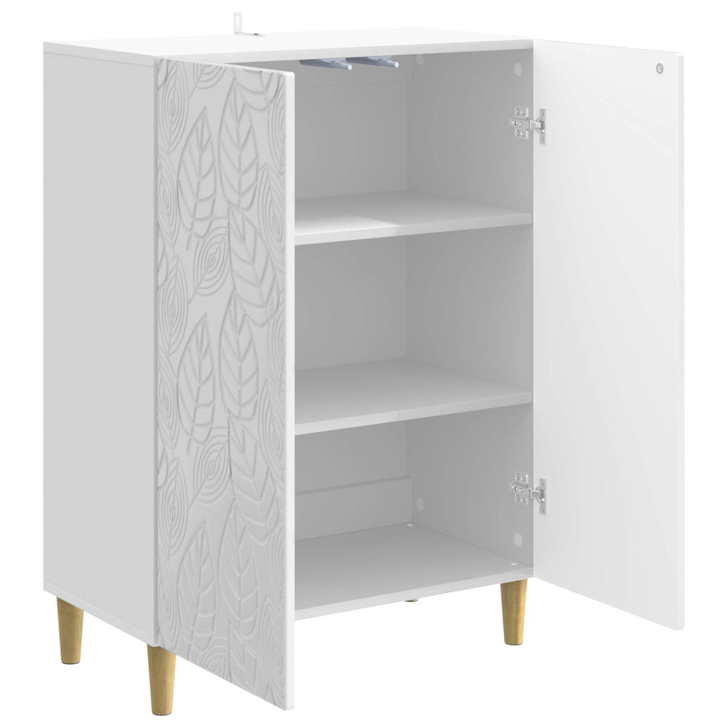 Aparador Blanco Brillante 66 x 34,5 x 90 cm