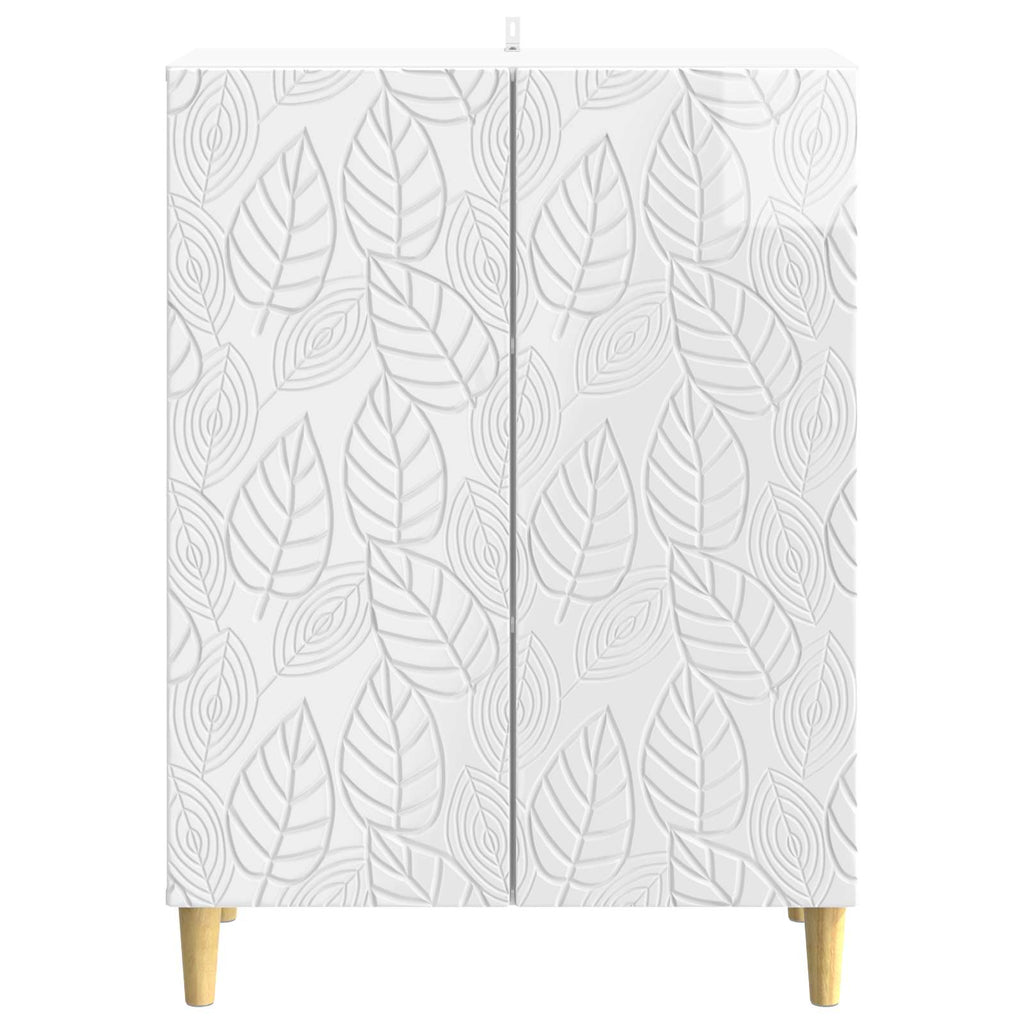 Aparador Blanco Brillante 66 x 34,5 x 90 cm