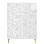 Aparador Blanco Brillante 66 x 34,5 x 90 cm