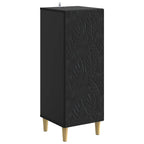 Aparador Negro 33 x 34,5 x 90 cm Madera de ingeniería