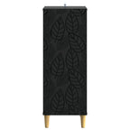 Aparador Negro 33 x 34,5 x 90 cm Madera de ingeniería