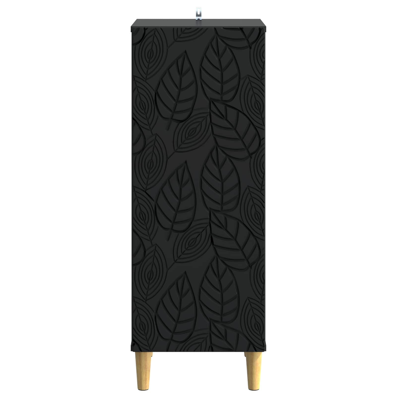 Aparador Negro 33 x 34,5 x 90 cm Madera de ingeniería