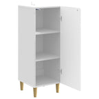 Aparador Blanco Brillante 33 x 34,5 x 90 cm