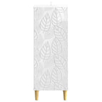Aparador Blanco Brillante 33 x 34,5 x 90 cm