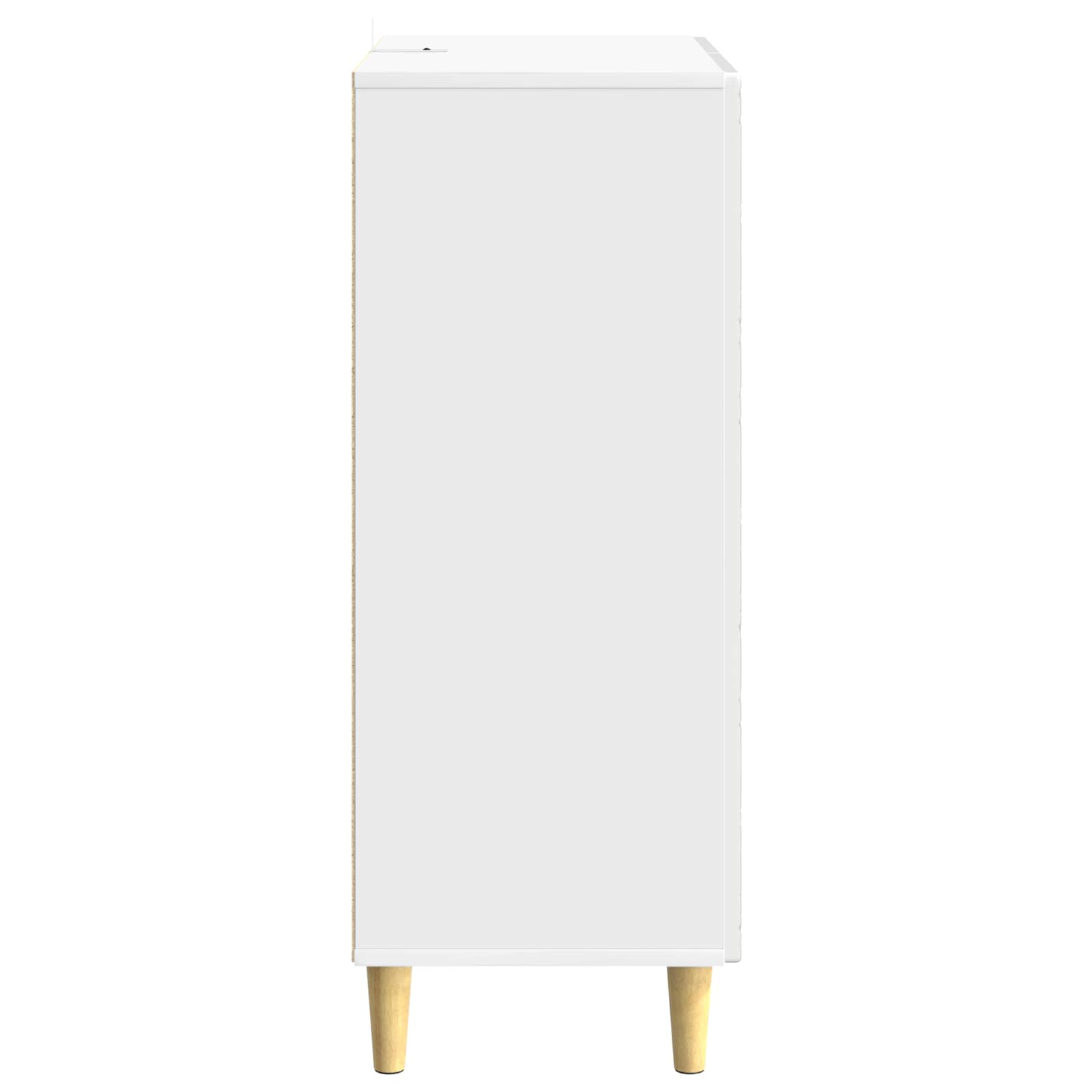 Aparador Blanco Brillante 33 x 34,5 x 90 cm