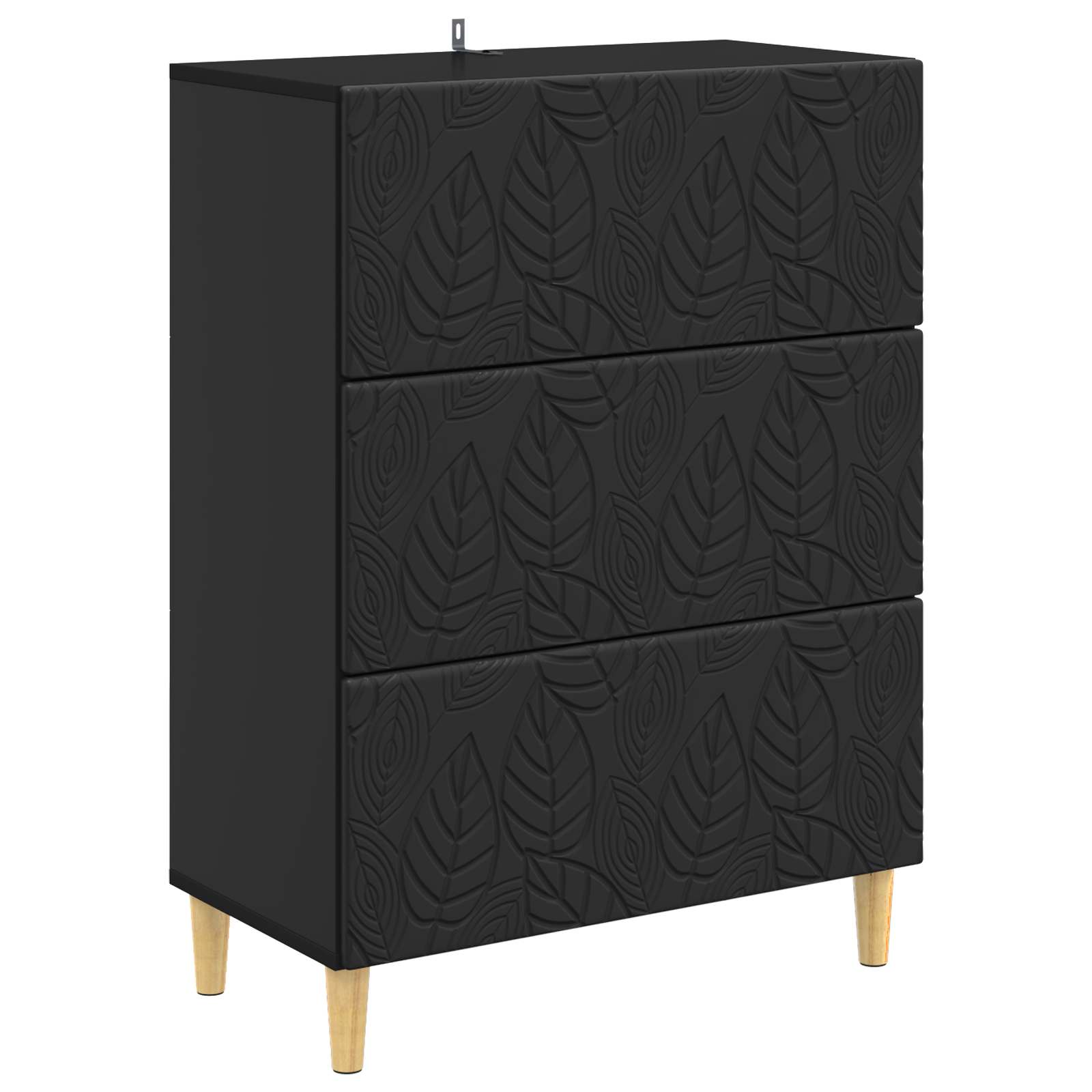 Cajonera Blanco Brillante 66 x 34,5 x 90 cm