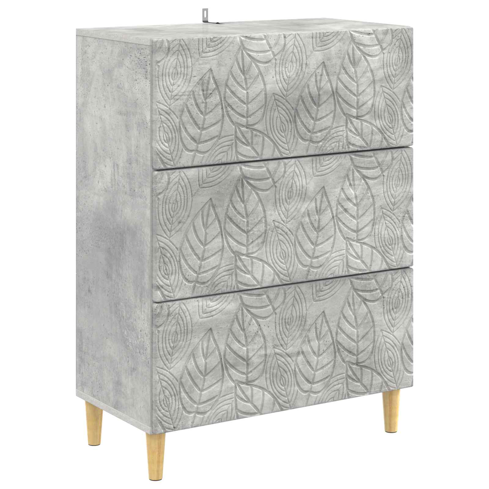 Cajonera Blanco Brillante 66 x 34,5 x 90 cm