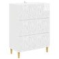 Cajonera Blanco Brillante 66 x 34,5 x 90 cm