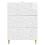 Cajonera Blanco Brillante 66 x 34,5 x 90 cm