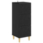 Cajonera Blanco Brillante 33 x 34,5 x 90 cm