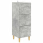 Cajonera Blanco Brillante 33 x 34,5 x 90 cm