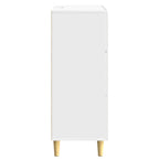 Cajonera Blanco Brillante 33 x 34,5 x 90 cm