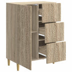 Aparador Roble Sonoma 66 x 34,5 x 90 cm Madera de ingeniería