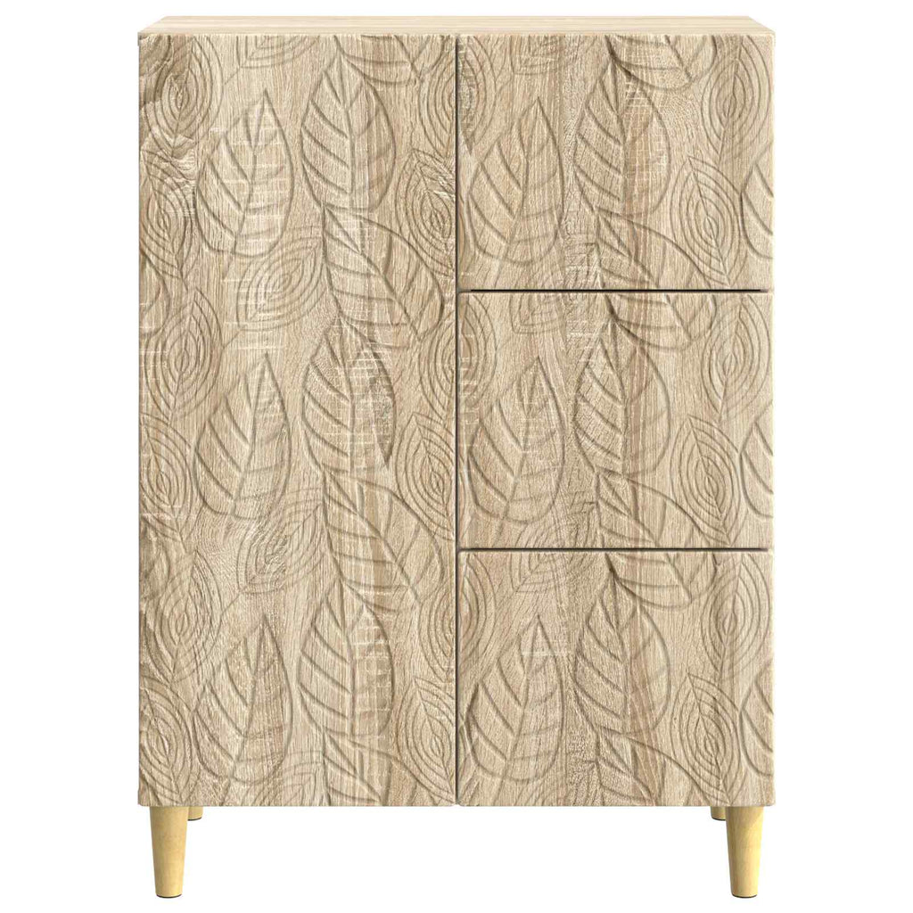 Aparador Roble Sonoma 66 x 34,5 x 90 cm Madera de ingeniería