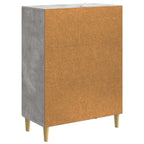 Aparador Gris Hormigón 66 x 34,5 x 90 cm Madera de ingeniería