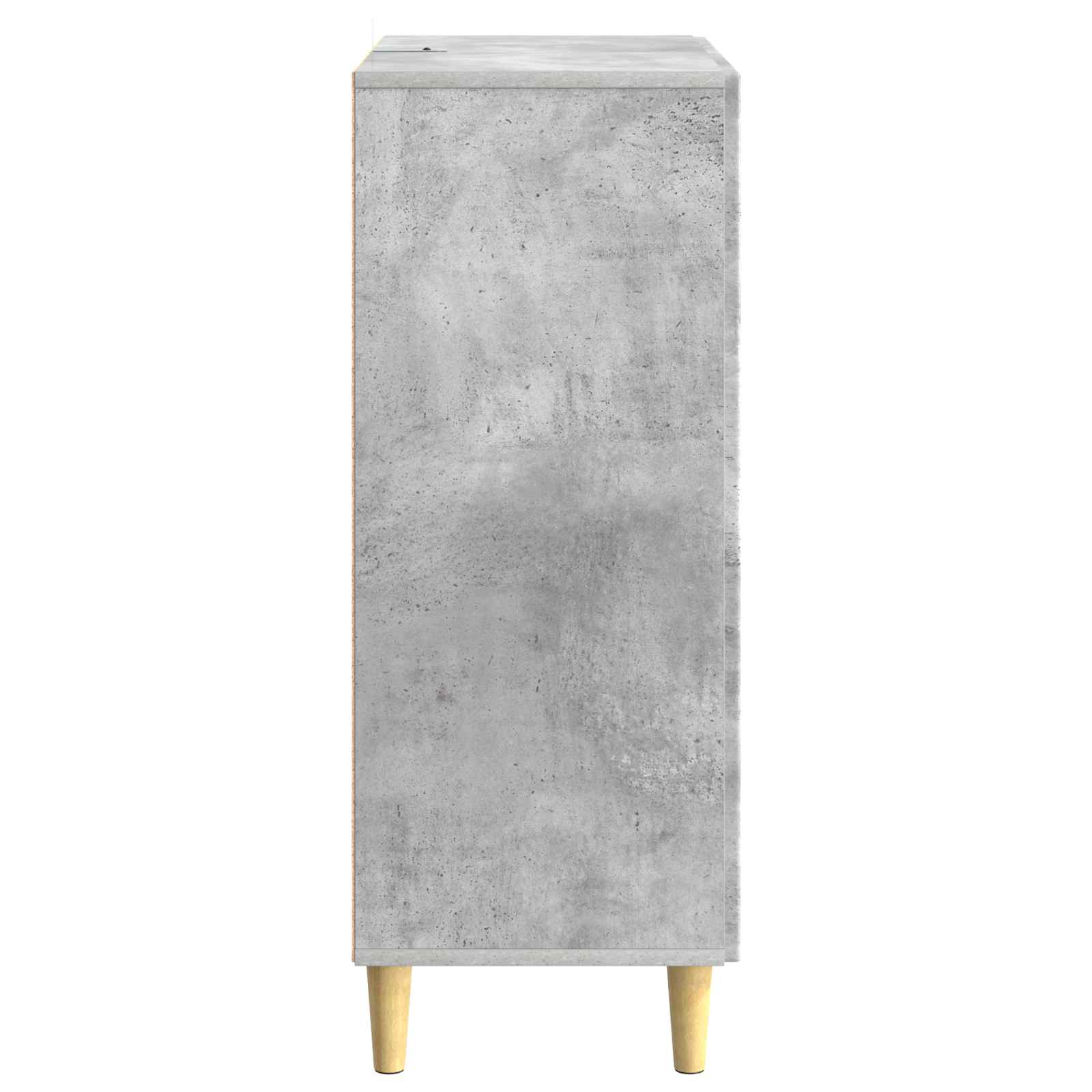 Aparador Gris Hormigón 66 x 34,5 x 90 cm Madera de ingeniería