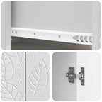 Aparador Blanco Brillante 66 x 34,5 x 90 cm